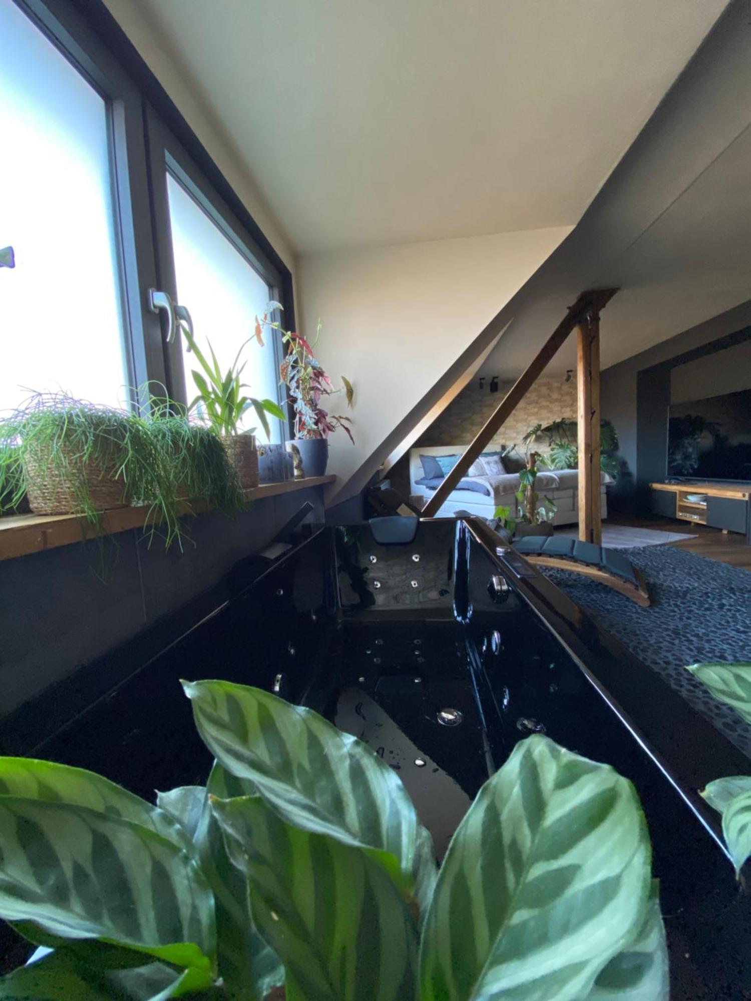 Private Wellness Suiten Mit Whirlpool Essen Exterior photo